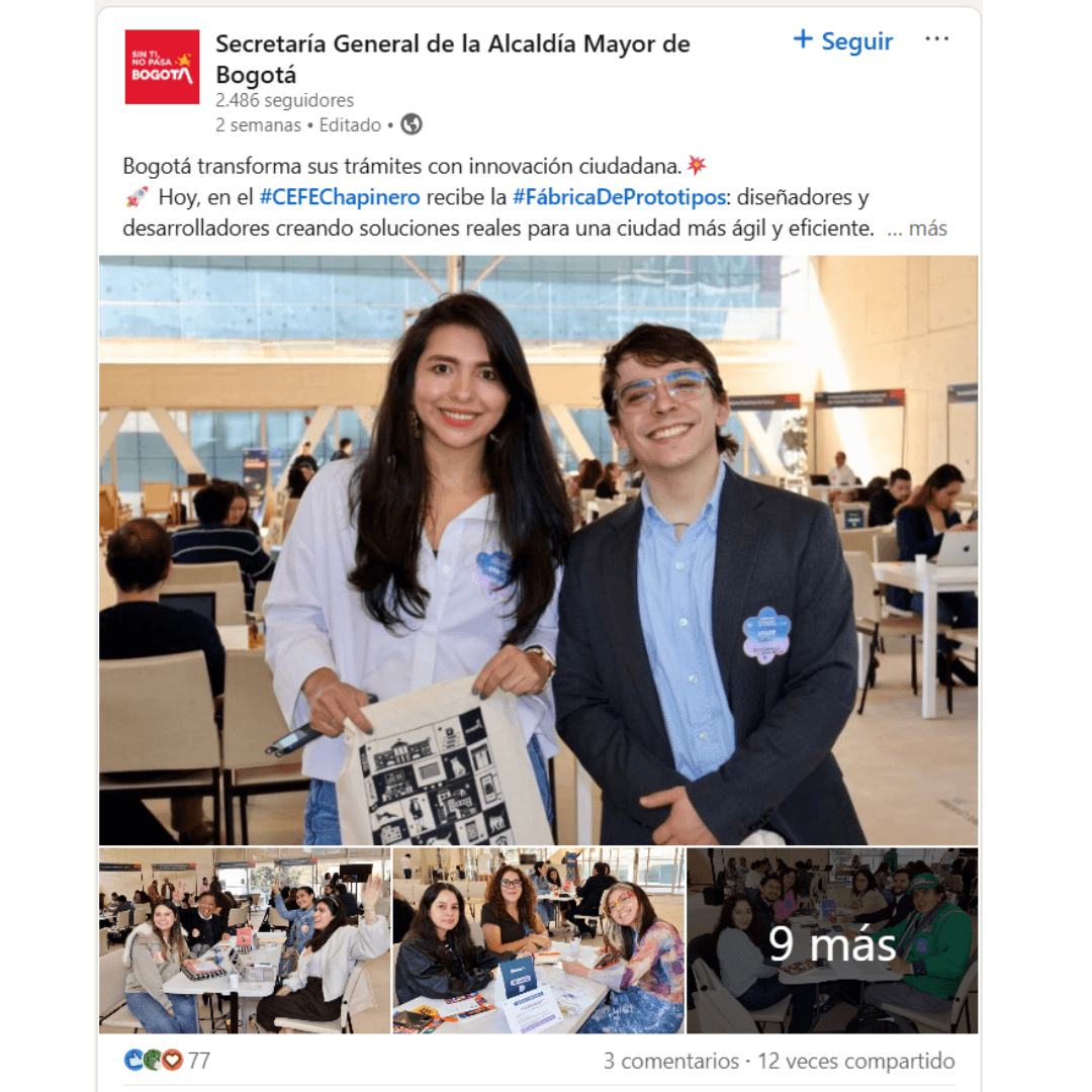 Fábrica de Prototipos — Alcaldía Mayor de Bogotá en CEFE Chapinero