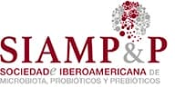 Sociedad Iberoamericana de Microbiota, Probióticos y Prebióticos logo
