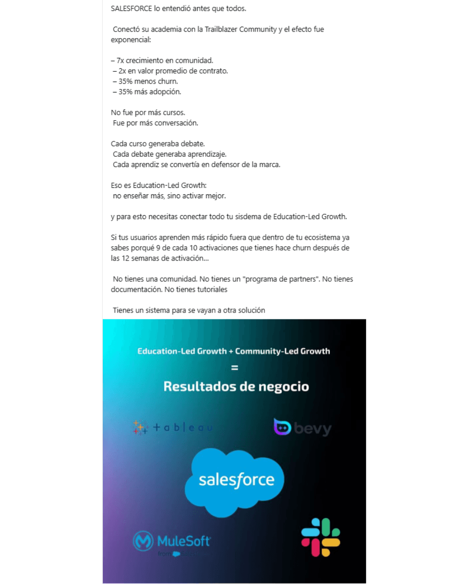 Salesforce - Trailblazer Community: Education-Led Growth + Community-Led Growth